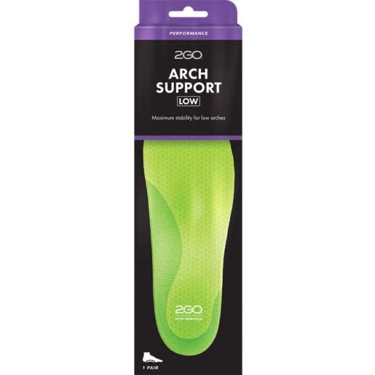 2GO Arch Support Low Sula Med Stöd