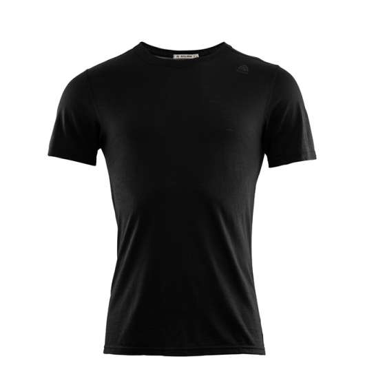 Aclima LightWool Undershirt T-Shirt Man Black