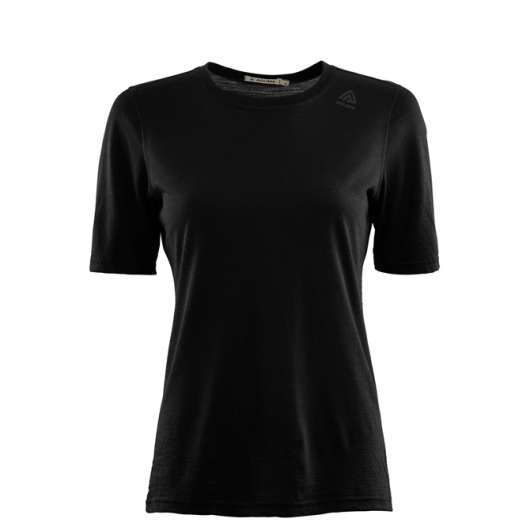 Aclima LightWool Undershirt T-Shirt Woman Black