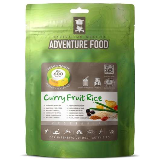 Adventure Food Frystorkad Mat Curryris Med Frukt VEG