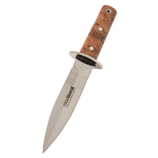 Avfångningskniv/Stickkniv, 16 cm Blad, Inkl Läderfodral