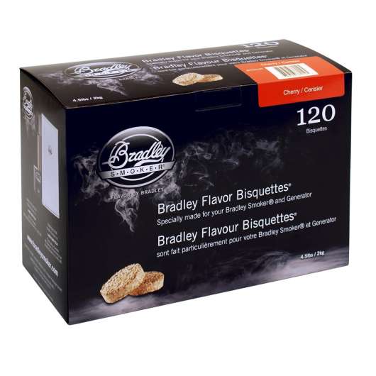 Bradley Cherry Bisquettes 120 pack