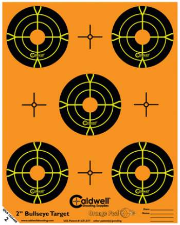Caldwell MÃ¥ltavla Orange Peel 2" Bullseye