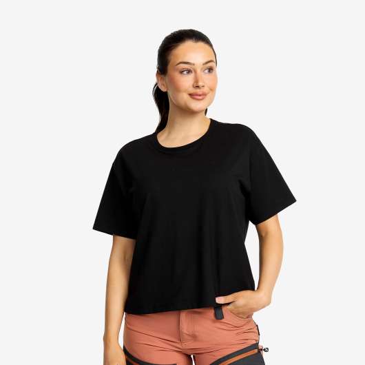 Camper Tee - Dam - Black, Storlek:XL - Dam > Tröjor > T-shirts
