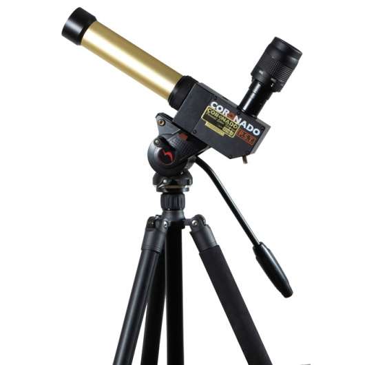 Coronado PST solteleskop med Deluxe Zoomokular och Nest NT-767 stativ