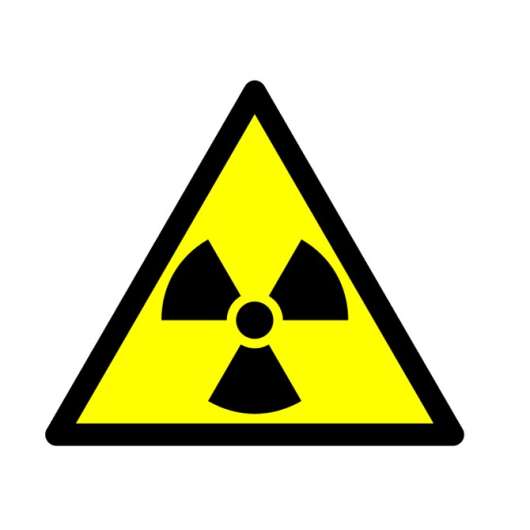 Etikett Radioaktiv Strålning