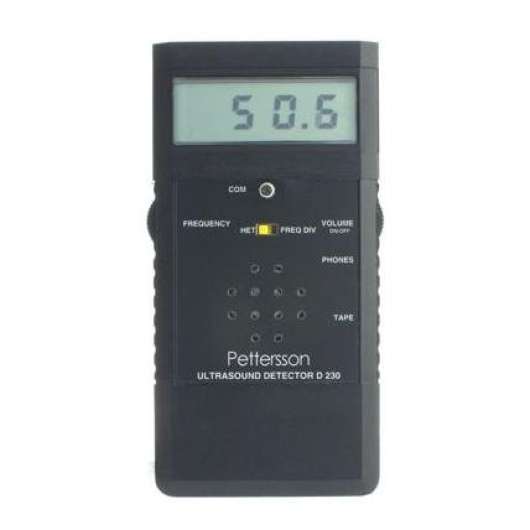 Fladdermusdetektor / Ultraljudsdetektor D230