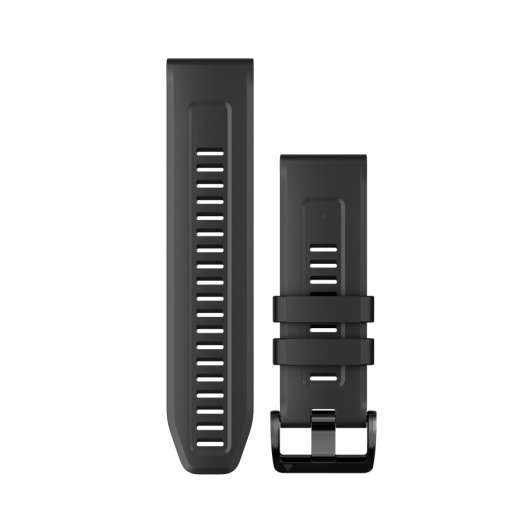 Garmin Armband Silikon 26 mm Black för Fenix 7X (även 5X, 6X, Tactix)