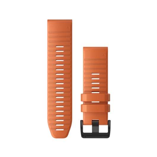 Garmin Armband Silikon 26 mm Ember Orange för 5X, 6X, 7X, Tactix med flera