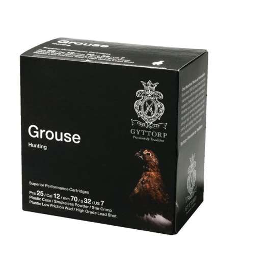 Gyttorp Grouse 12/70 32 g US 7, 25 st/Ask