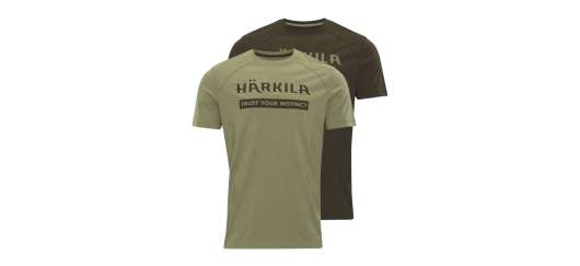 HÃ¤rkila T-Shirt Logo 2-pack Limited Edition  Willow Green/Oil Green