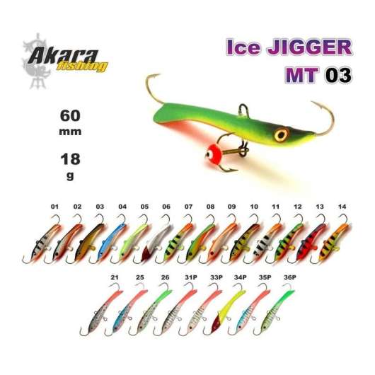 Ice Jigger MT 03 66 mm, 24 g
