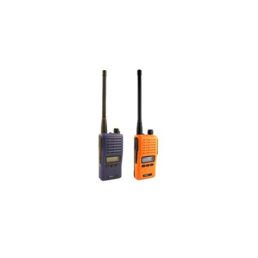 Jaktradio 31 MHz+155 MHz. Albe-X7+X5 Orange+Blå