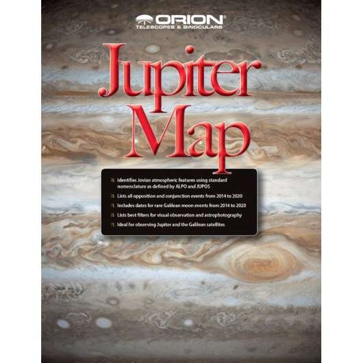 Jupiter Map & Observing Guide
