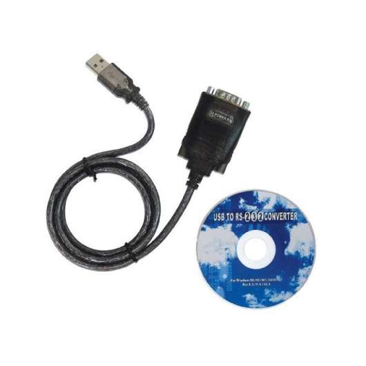 Kabel, USB till RS-232 Konverterare