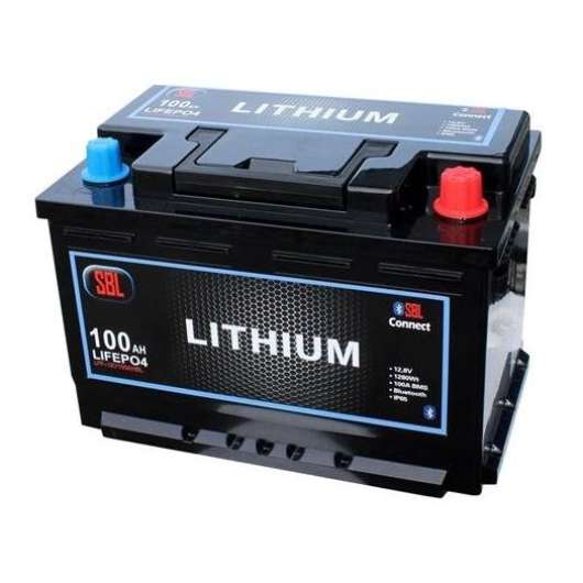 Lithium Batteri 12V 100 Ah Bluetooth