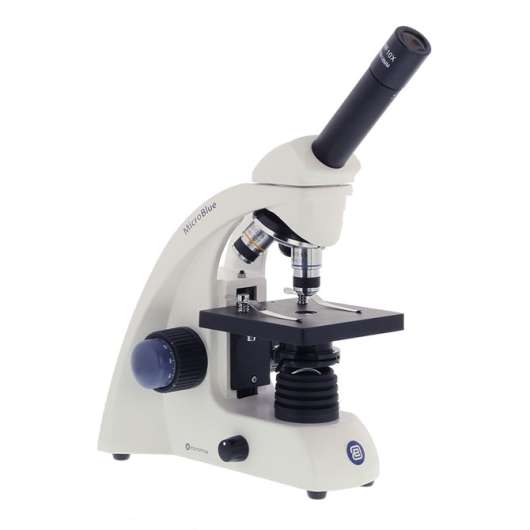 Micro Blue klassrumsmikroskop, 40,100, 400 och 1000x