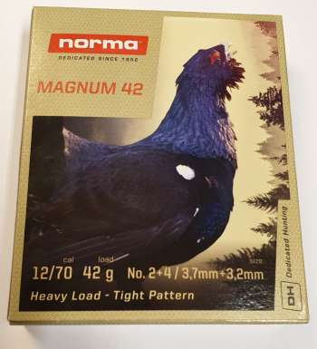Norma Magnum Duplex 42g 12/70  No2+4