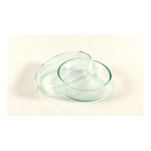 Petriskål, glas - 60 x 15 mm, silikat-/sodaglas