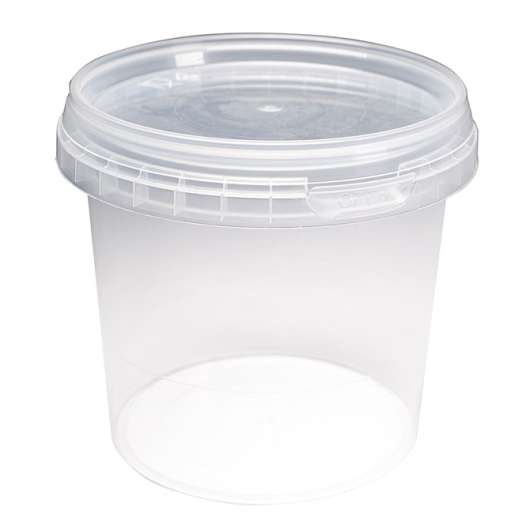 Plastburk transparent - 10 st, 365 ml