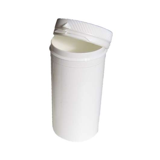Plastburk vit - 10 st, 180 ml