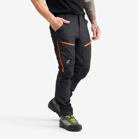 RVRC GP Pro Short Pants - Herr - Grey/Orange, Storlek:2XL - Friluftsbyxor & Fritidsbyxor