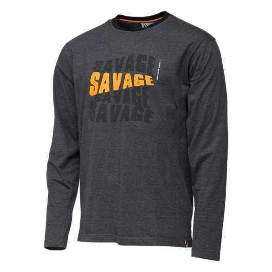 Savage Gear Simply Savage Logo-Tee Long Sleeve