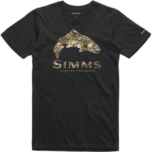 Simms T-Shirt Trout River Camo
