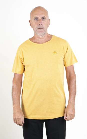 SQRTN CB T-shirt Mustard UTFÖRSÄLJNING