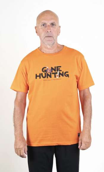 SQRTN Gone Hunting T-shirt Orange UTFÃRSÃLJNING