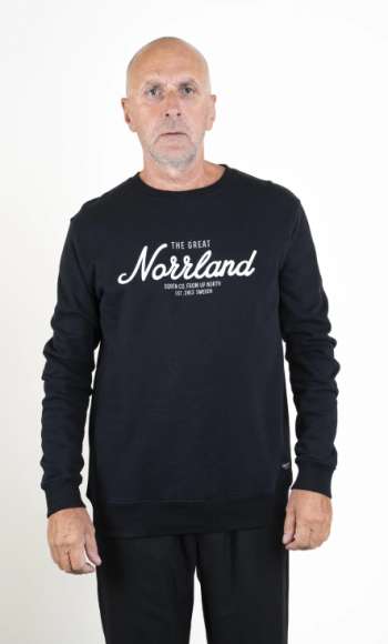 SQRTN Great Norrland Crewneck Black