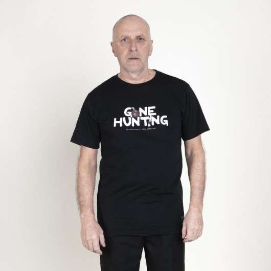 SQRTN Great Norrland T-shirt Gone Hunting Black