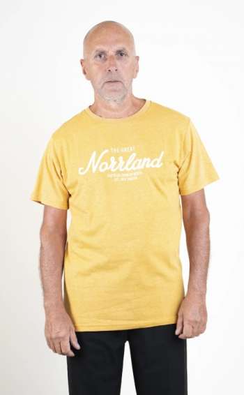SQRTN Great Norrland T-shirt Mustard