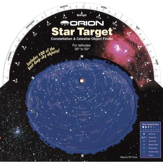 Star Target planisfär