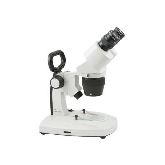 Stereolupp/steromikroskop 20 och 40x laddbar, ergonomiskt objektbord