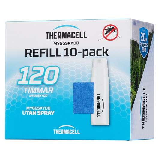 Thermacell Refill 10-pack, 10 gaspatroner/30 mattor